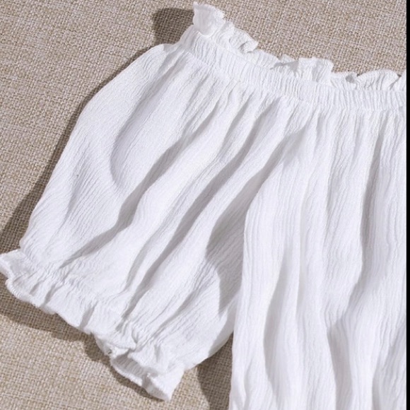 NWOT❣️ 2 Piece Off the shoulder Crop Top & Skirt😍 - Picture 6 of 7